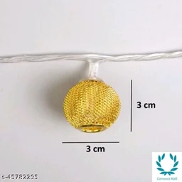 Mesh Ball Decorative String Light / 125 INCH Moroccan Hanging lights Decor for Home / Party